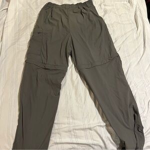 Exofficio Gray Cargo Pants Durable Outdoor Wear